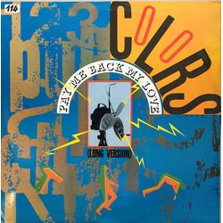 Colors (3) Pay Me Back My Love Vinyl 12" USED