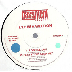E'leesa Weldon I Do Believe VINYL 12" USED