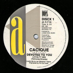 Cacique Devoted To You (Loyalty Mix) Vinyl 12" USED