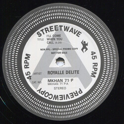 Royalle Delite I'll Come When You Call VINYL 12" USED