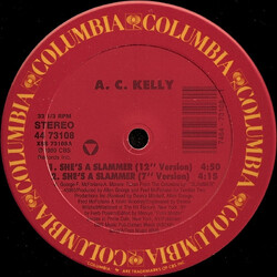 A.C. Kelly She's A Slammer USED VINYL 12INCH 33 S RPM STEREO