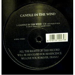 Lawrence (2) Candle In The Wind USED VINYL 12INCH 45 RPM