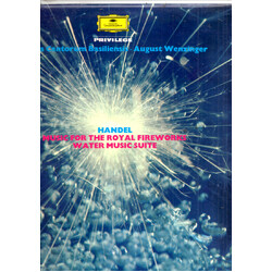 Georg Friedrich Händel / August Wenzinger / Schola Cantorum Basiliensis Feuerwerks Musik / Wassermusik Suite Vinyl LP USED