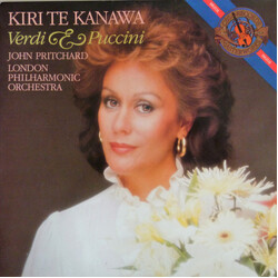 Giuseppe Verdi / Giacomo Puccini / Kiri Te Kanawa / John Pritchard / The London Philharmonic Orchestra Verdi & Puccini Vinyl LP USED