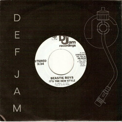 Beastie Boys It's The New Style VINYL 7" USED