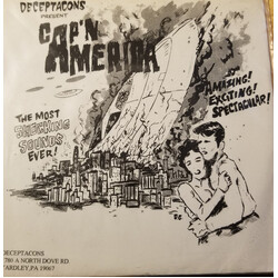 Deceptacons / Leapfrog Deceptacons Present Cap'N America / Leapfrog The Disgruntled States of America USED VINYL 7INCH 33 S RPM STEREO