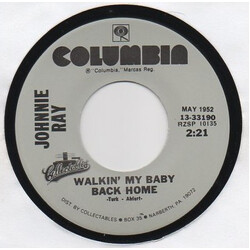 Johnnie Ray Walkin' My Baby Back Home USED VINYL 7INCH 45 RPM SINGLE REISSUE