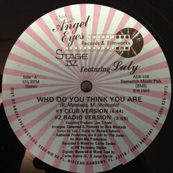 Stage IV / Luly Who Do You Think You Are USED VINYL 12INCH 33 S RPM