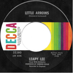 Leapy Lee Little Arrows / Time Will Tell VINYL 7" USED