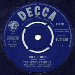 The Vernons Girls Do The Bird Vinyl 7" USED