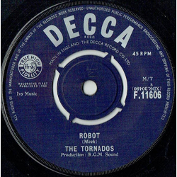 The Tornados Robot Vinyl 7" USED