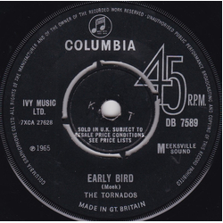 The Tornados Early Bird Vinyl 7" USED
