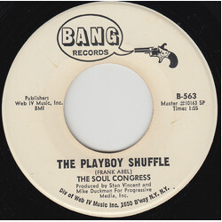 The Soul Congress The Playboy Shuffle USED VINYL 7INCH 45 RPM PROMO