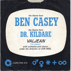 Valjean Theme From Ben Casey / Theme From Dr. Kildare VINYL 7" USED