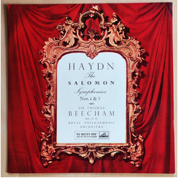 Joseph Haydn / Royal Philharmonic Orchestra / Sir Thomas Beecham The Salomon Symphonies Nos. 1 & 2 Vinyl LP USED