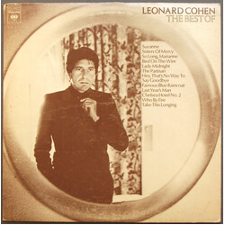 Leonard Cohen The Best Of Vinyl LP USED