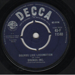 Sounds Incorporated Sounds Like Locomotion / Taboo USED VINYL 7INCH 45 RPM SINGLE
