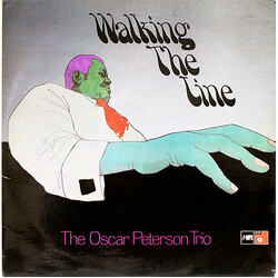 The Oscar Peterson Trio Walking The Line Vinyl LP USED