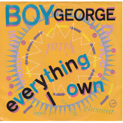Boy George Everything I Own USED VINYL 7INCH SINGLE PROMO