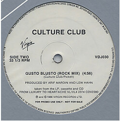 Culture Club Gusto Blusto VINYL 12" USED
