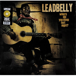 Leadbelly Where Did You Sleep Last Night? Vinyl LP USED