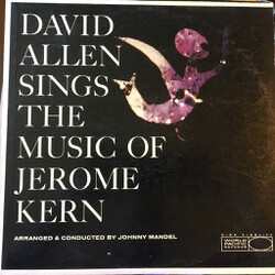 David Allyn David Allen Sings The Music Of Jerome Kern Vinyl LP USED