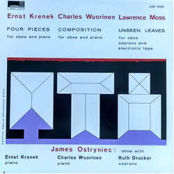 Ernst Krenek / Charles Wuorinen / Lawrence Moss / James Ostryniec Four Pieces / Composition / Unseen Leaves Vinyl LP USED