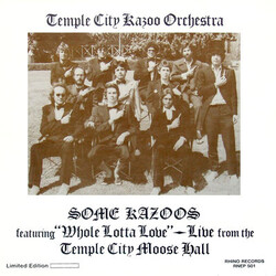 Temple City Kazoo Orchestra Some Kazoos USED VINYL 12INCH 45 RPM EP LIMITED EDITION