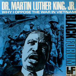 Dr. Martin Luther King, Jr. Why I Oppose The War In Vietnam Vinyl LP USED