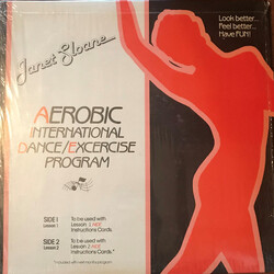 Janet Sloane Aerobic International Dance /Exercise Program Vinyl LP USED