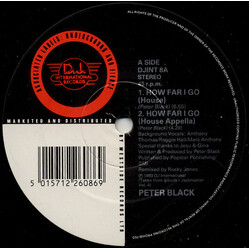 Peter Black How Far I Go Vinyl 12" USED