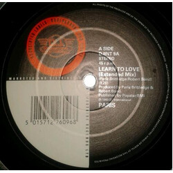 Paris Brightledge Learn To Love Vinyl 12" USED