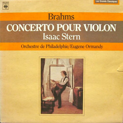 Johannes Brahms / Isaac Stern / The Philadelphia Orchestra / Eugene Ormandy Concerto Pour Violon Vinyl LP USED