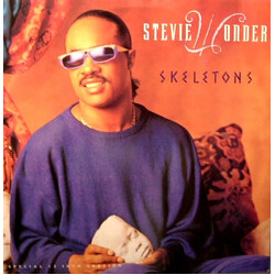 Stevie Wonder Skeletons Vinyl 12" USED