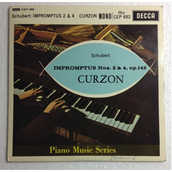 Clifford Curzon / Franz Schubert Impromptus Nos. 2 & 4, Op. 142 USED VINYL 7INCH 45 RPM MONO