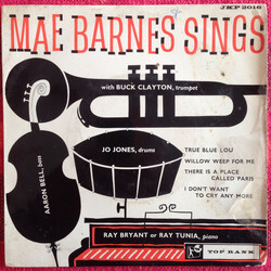 Mae Barnes Mae Barnes Sings USED VINYL 7INCH 45 RPM EP
