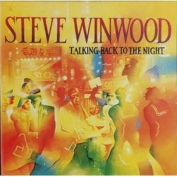 Steve Winwood Talking Back To The Night Vinyl LP USED