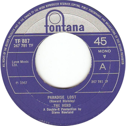 Herd Paradise Lost Vinyl 7" USED