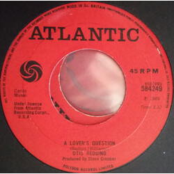 Otis Redding A Lover's Question / You Made A Man Out Of Me USED VINYL 7INCH 45 RPM