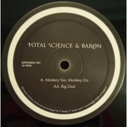 Total Science / Baron Monkey See, Monkey Do / Big Deal Vinyl 12" USED