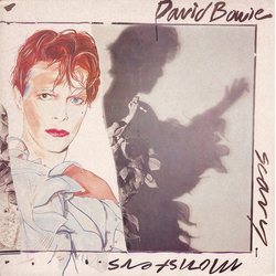 David Bowie Scary Monsters Vinyl LP USED