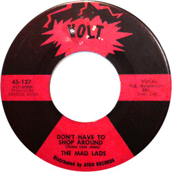 The Mad Lads Don't Have To Shop Around USED VINYL 7INCH 45 RPM SINGLE