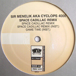 Sir Menelik / Cyclops 4000 Space Cadillac Remix USED VINYL 12INCH 33 S RPM PROMO