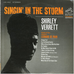 Shirley Verrett Singin' In The Storm Vinyl LP USED