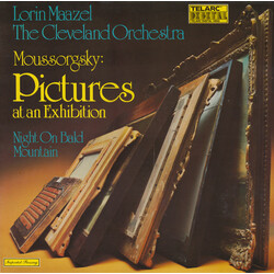 Lorin Maazel / The Cleveland Orchestra / Modest Mussorgsky Pictures At An Exhibition / Night On Bald Mountain Vinyl LP USED