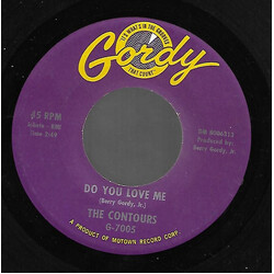 The Contours Do You Love Me / Move Mr. Man USED VINYL 7INCH SINGLE 45 RPM