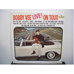 Bobby Vee Live! On Tour Vinyl LP USED