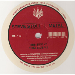 Steve Stoll Metal VINYL 12" USED