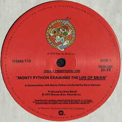Monty Python Monty Python Examines The Life Of Brian Vinyl LP USED