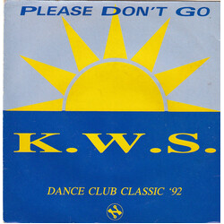 K.W.S. Please Don't Go USED VINYL 7INCH 45 RPM SINGLE